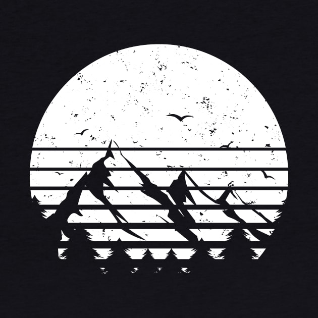 Mountain Vintage by PixelArt